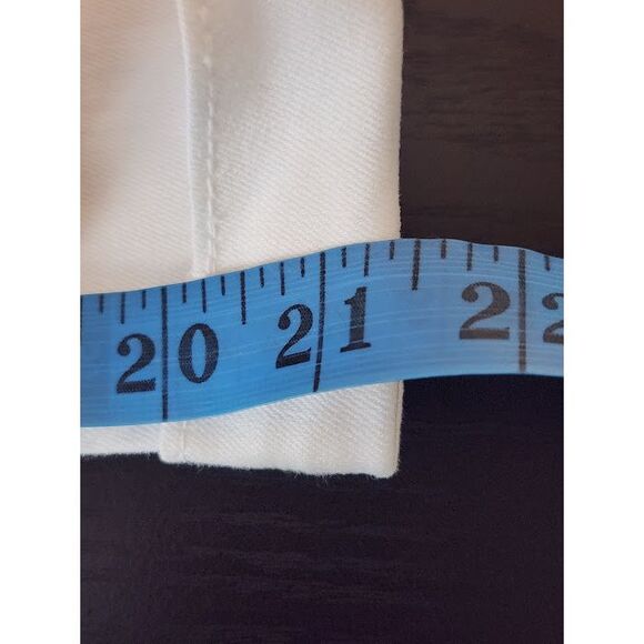 NYDJ White Stretch Denim Not Your Daughter's Crop Jeans Size 8 NICE - Picture 10 of 10